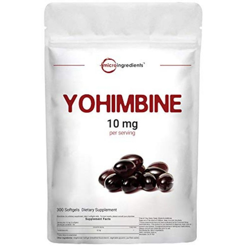 Micro Ingredients Yohimbine 10mg - Tăng Cơ Giảm Mỡ Giảm Cân