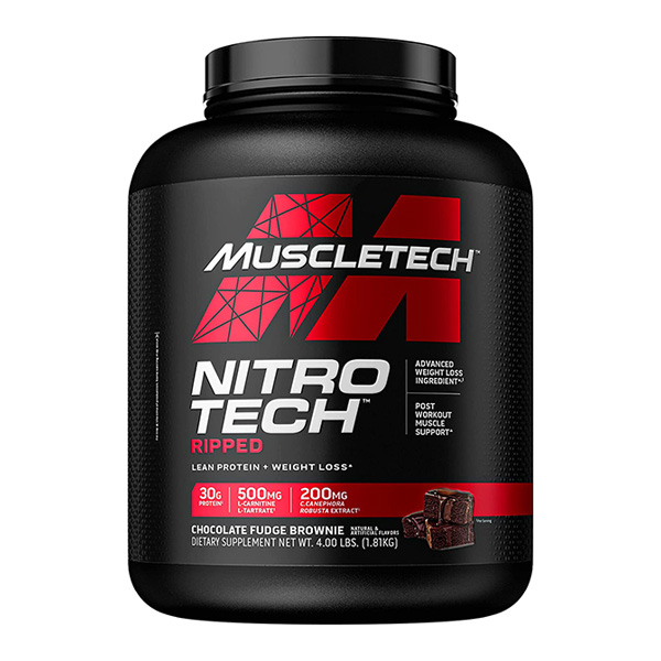 MUSCLETECH NITROTECH RIPPED - 4LBS