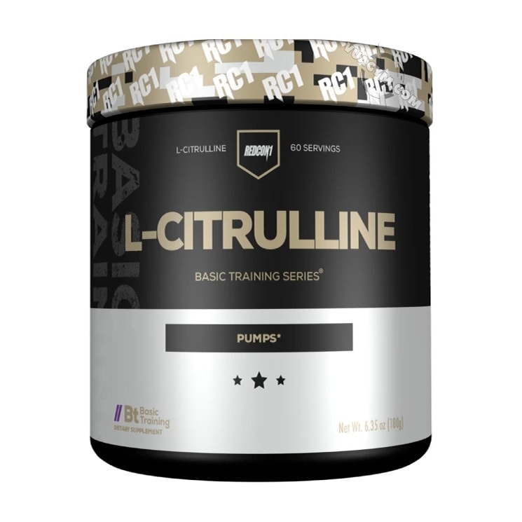 REDCON1 CITRULLINE - ĐƠN CHẤT TĂNG SỨC MẠNH, PUMP CƠ, BƠM MÁU TĂNG SỨC CHỊU ĐỰNG CỦA CƠ BẮP (60 LẦN DÙNG)