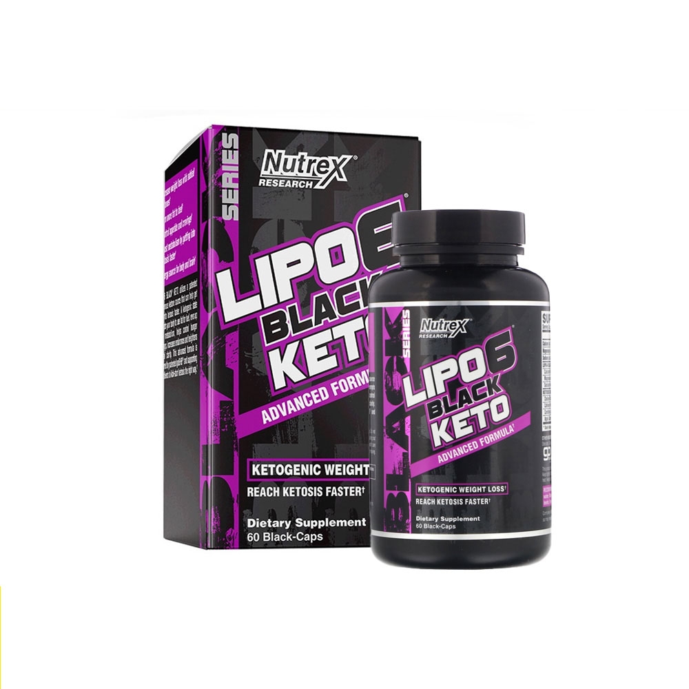 NUTREX LIPO6 BLACK KETO (60 VIÊN)