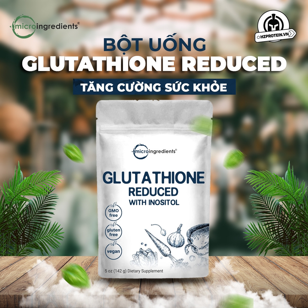 MICRO INGREDIENTS GLUTATHIONE REDUCED 500MG (142GRAM)