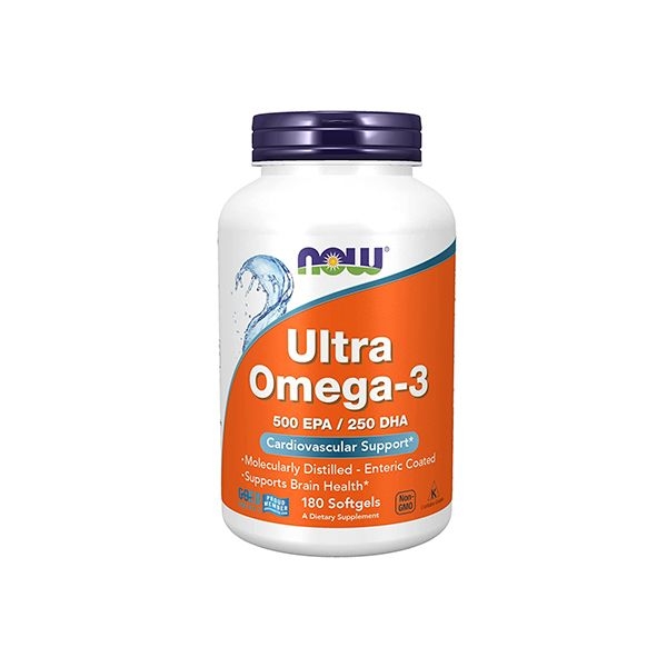 Now Foods Ultra Omega-3, 500 EPA / 250 DHA - 180 Viên