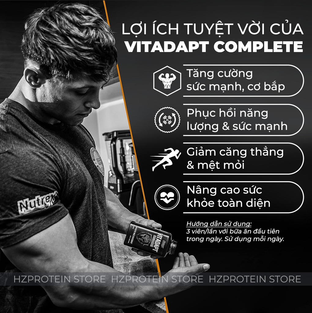 NUTREX VITADAPT COMPLETE - VITAMIN KHOÁNG CHẤT TỔNG HỢP (30 Viên)