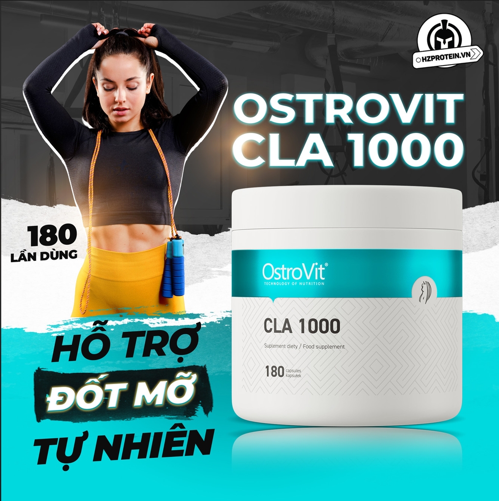 OSTROVIT CLA 1000 MG (180 VIÊN)