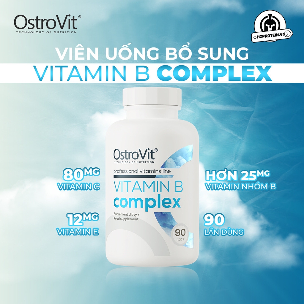 Ostrovit Vitamin B Complex (90 Viên)