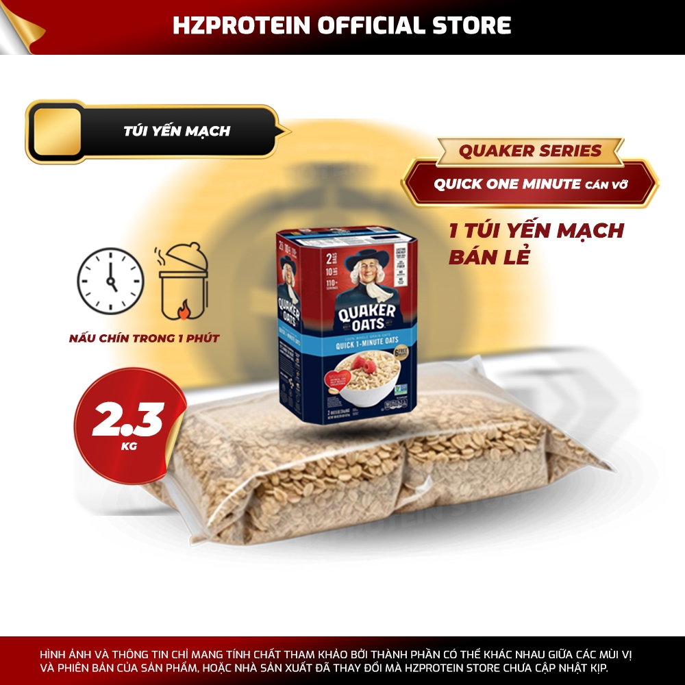 YẾN MẠCH NGUYÊN CHẤT CHÍNH HÃNG 100% THÙNG 10LBS (4.54 KG)