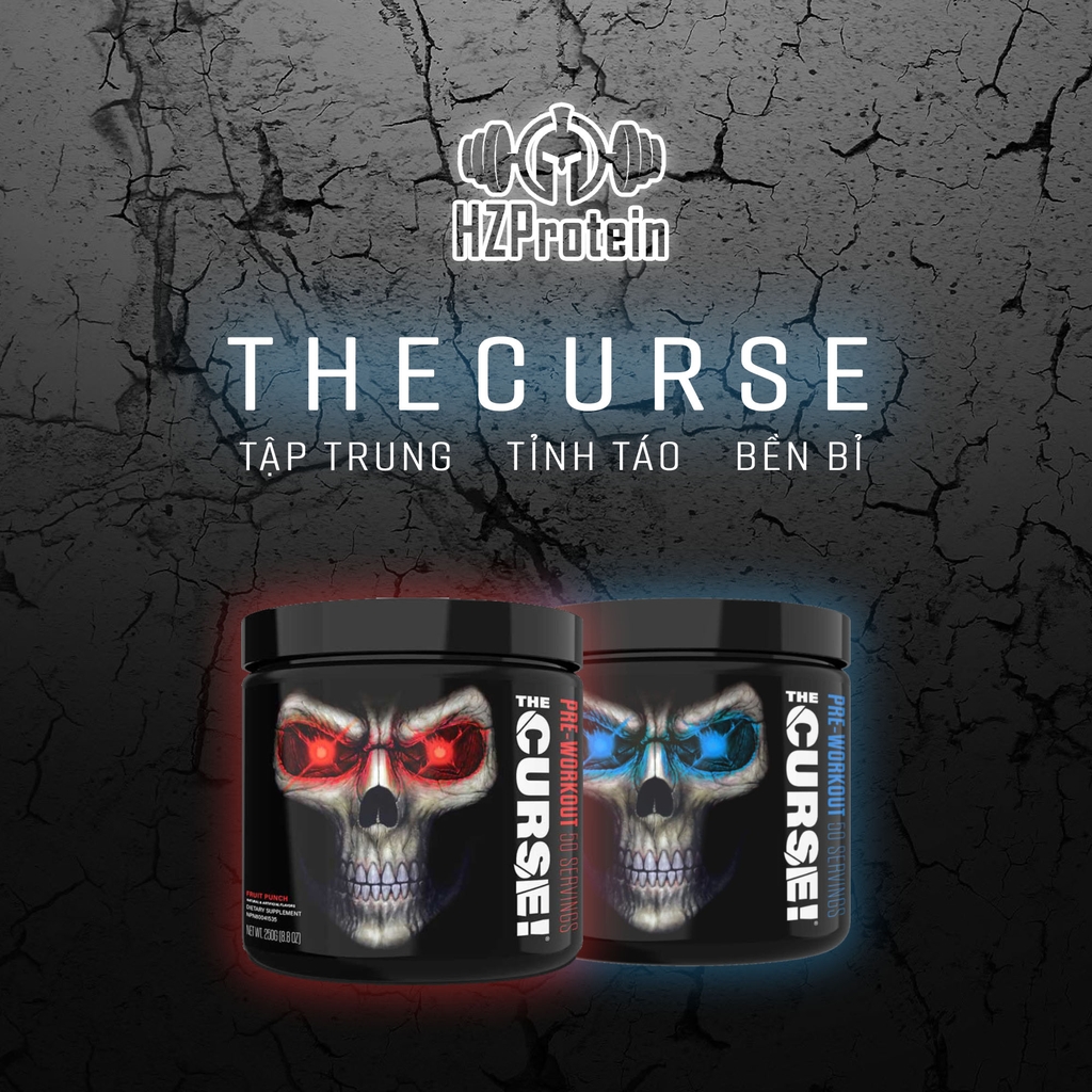 JNX THE CURSE - PREWORKOUT TĂNG SỨC MẠNH (50 LẦN DÙNG)