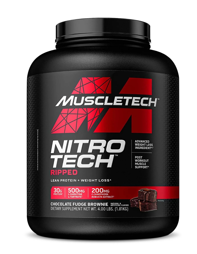 MUSCLETECH NITROTECH RIPPED - 4LBS