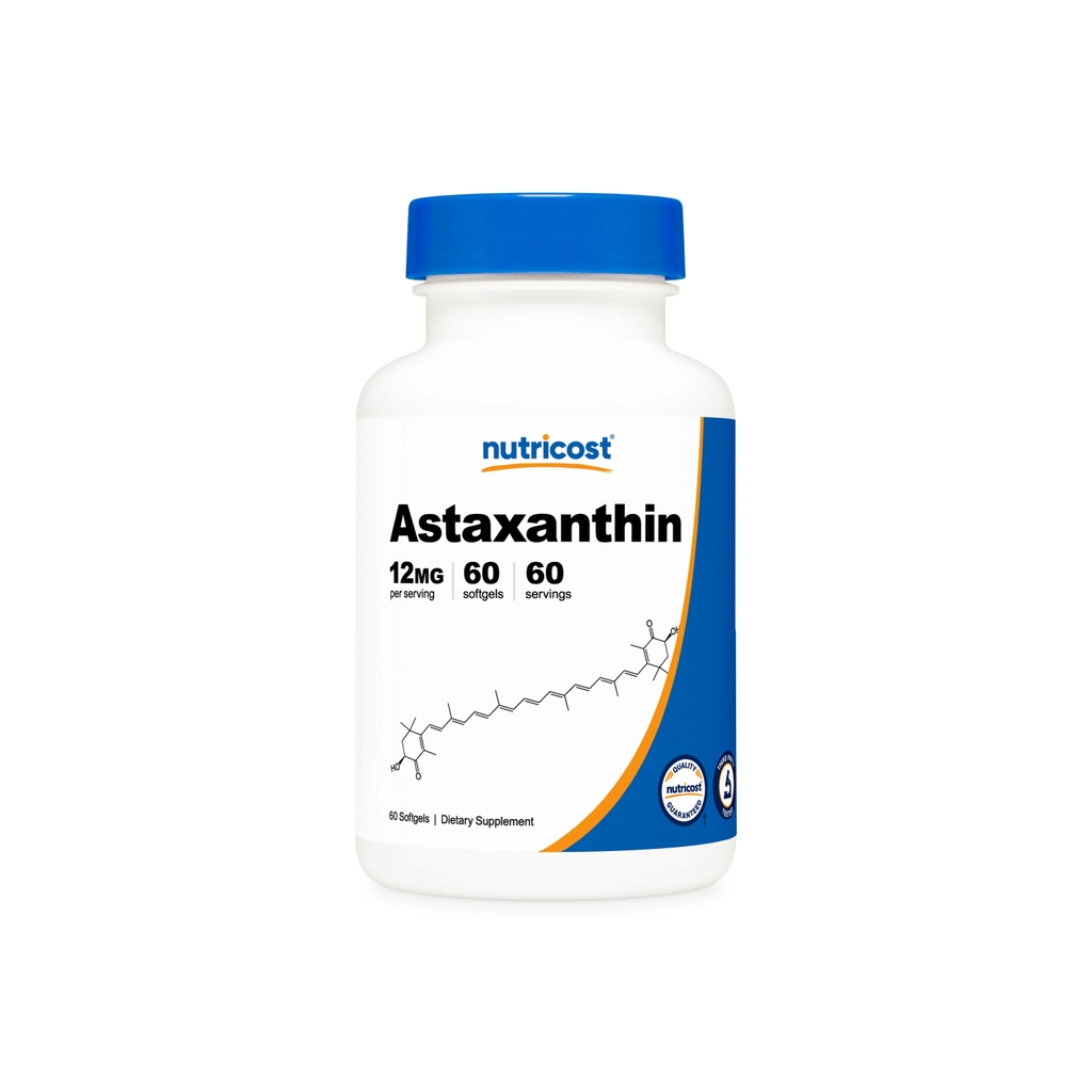 Nutricost Astaxanthin 12mg - 120 Viên