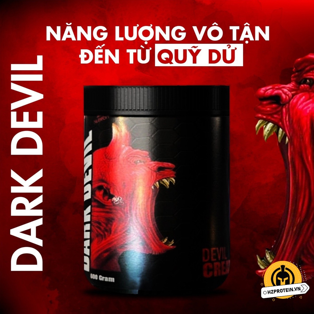 ZNutrition DarkDevil Creatine - Tăng Sức Mạnh Cơ Bắp Chuyển Hóa Năng lượng Đốt Mỡ