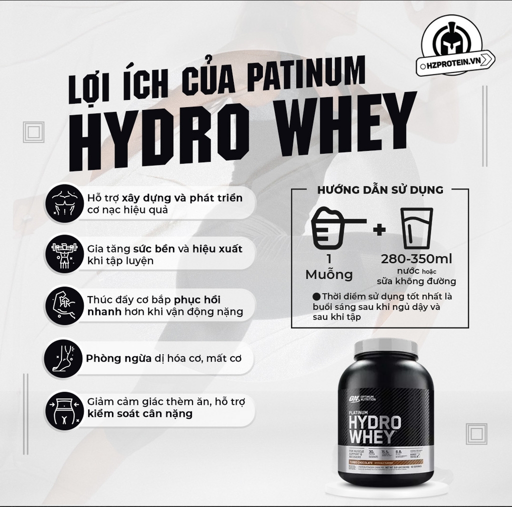 PLATINUM HYDRO WHEY HYDROLYZED PROTEIN (3.5 LBS)