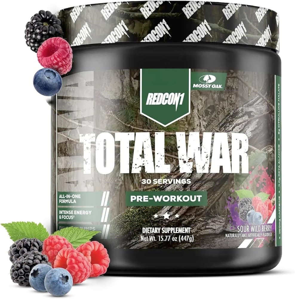 REDCON1 TOTAL WAR - PREWORKOUT TĂNG SỨC MẠNH (30 LẦN DÙNG)