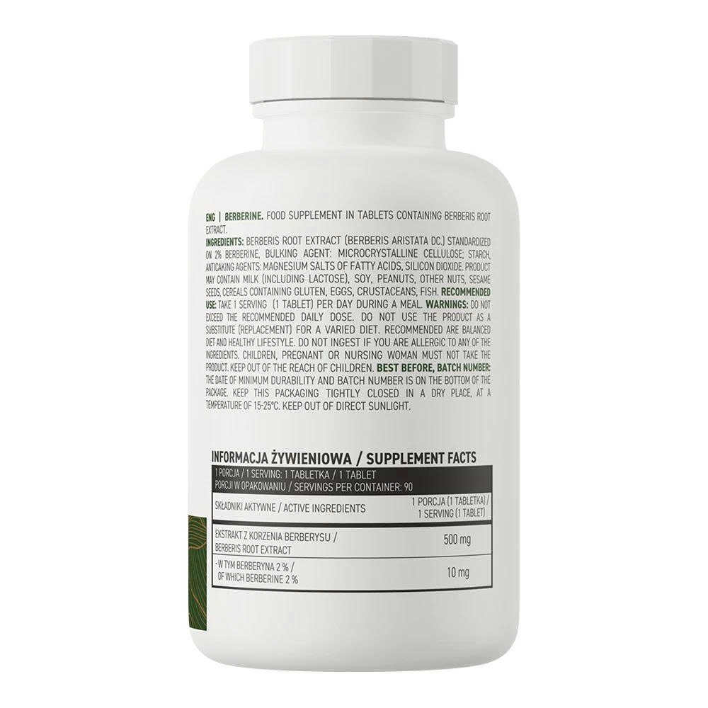 Ostrovit Berberine (90 Viên) - Viên Uống Hỗ Trợ Đường Tiêu Hóa
