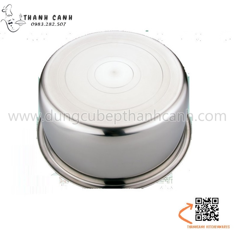 Thố inox có nắp, âu inox có nắp, âu cơm canh inox