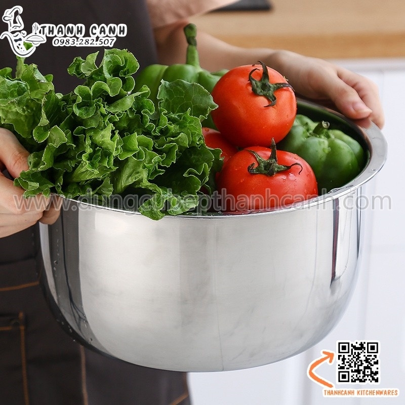 Thố inox có nắp, âu inox có nắp, âu cơm canh inox