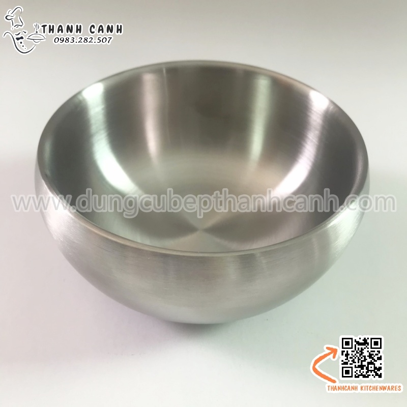 Bát inox có nắp, chén inox có nắp