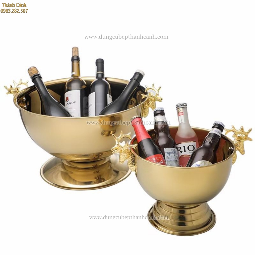 Xô ướp lạnh rượu, xô ngâm rượu inox