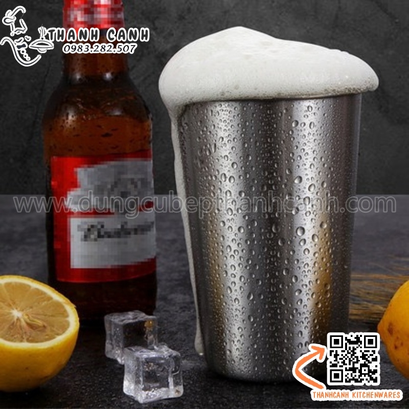Cốc inox 350ml, cốc inox 500ml
