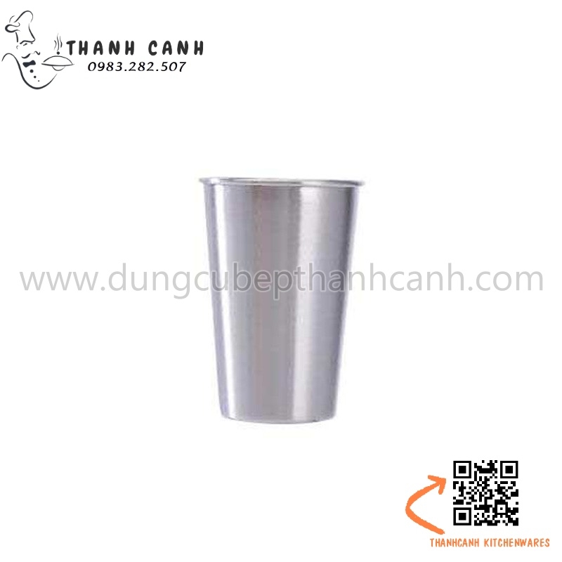 Cốc inox 350ml, cốc inox 500ml