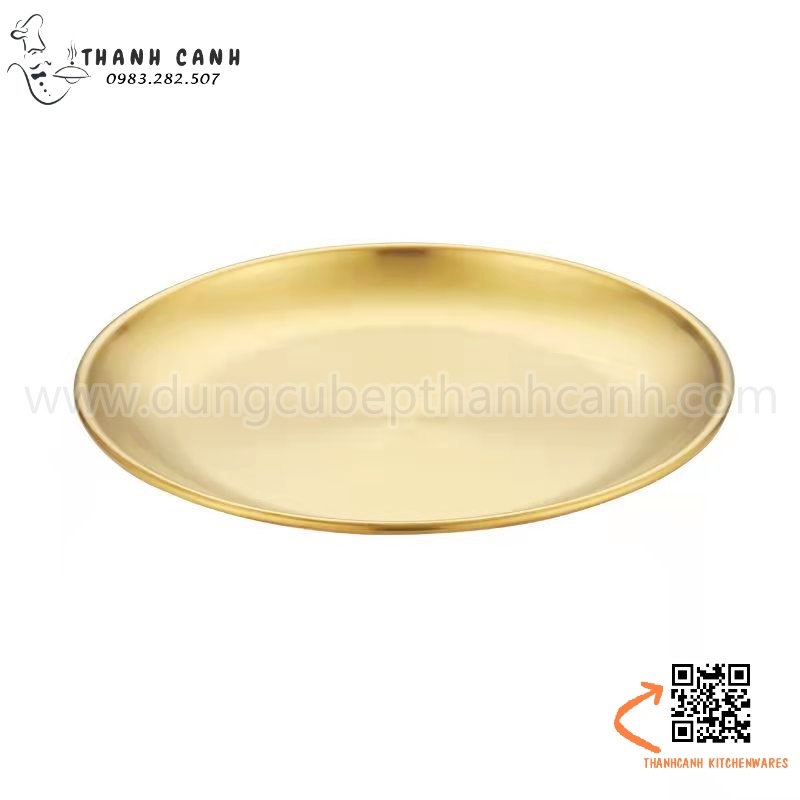 Đĩa inox Hàn Quốc, Dĩa inox Hàn Quốc. đĩa inox vàng, đĩa, inox, hàn , quốc
