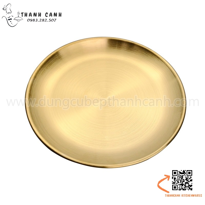 Đĩa inox Hàn Quốc, Dĩa inox Hàn Quốc. đĩa inox vàng, đĩa, inox, hàn , quốc