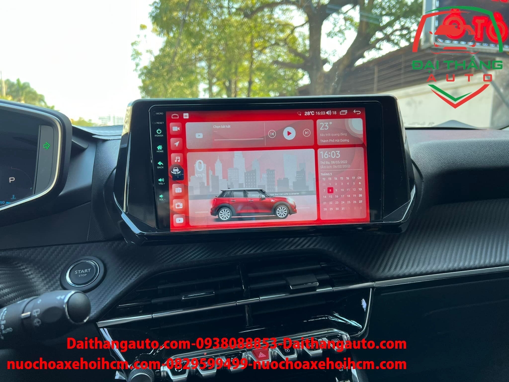 LẮP MÀN HÌNH ANDROID GOTECH GT 360 PLUS CHO XE PEUGEOT 2008 2021 Đại Thắng Auto HCM Lắp Màn Hình Android Gotech Gt 360 Plus Cho Xe Peugeot 2008 2021 Đại Thắng Auto Hcm