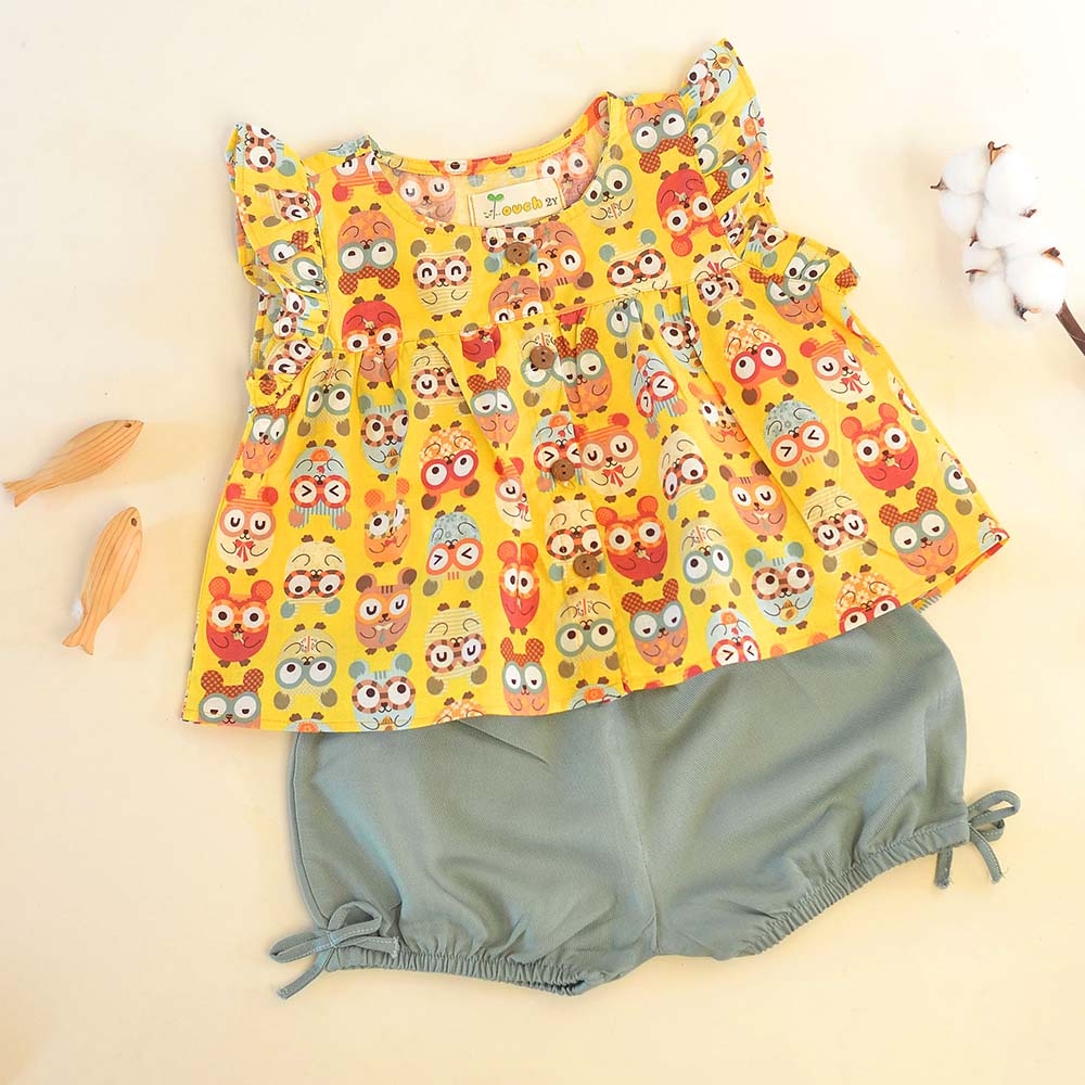 Quần bí nhiều màu cho Bé gái MamLa