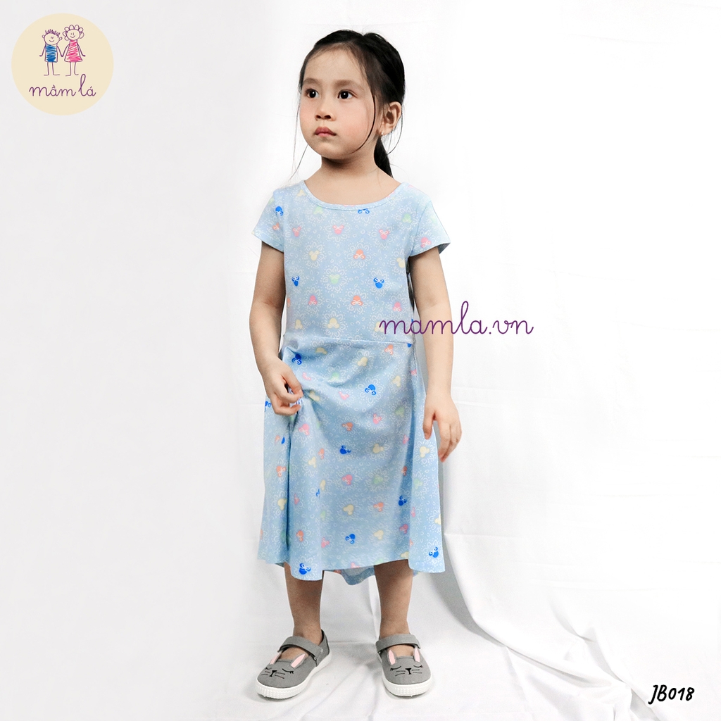 Váy đầm thun bé gái nhiều mẫu Jumping Beans xuất xịn MamLa