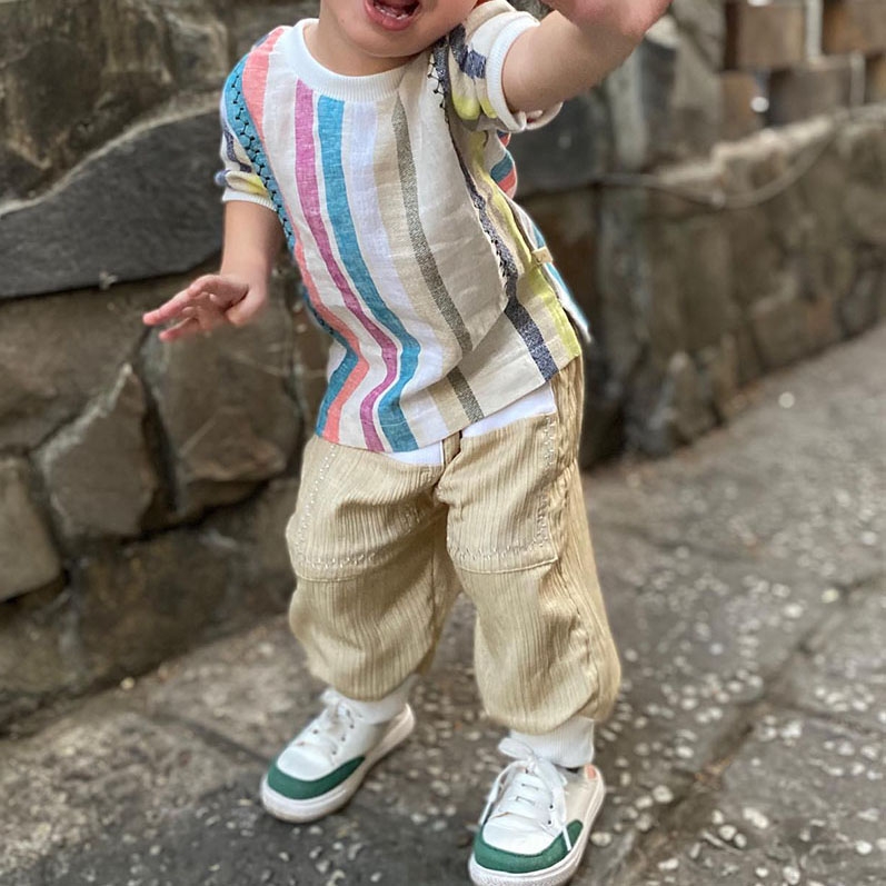 Quần dài cho bé trai Brat bo thun MamLa