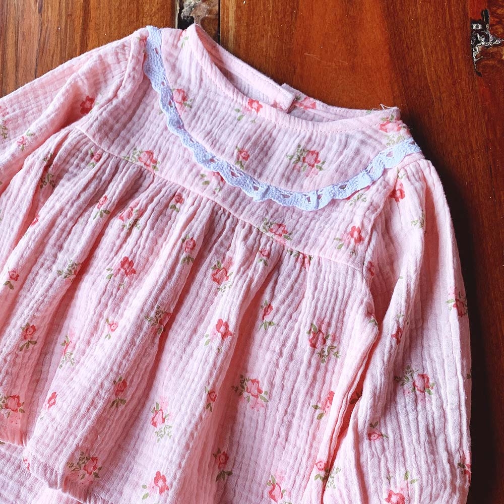 Váy đầm GOME-Váy trắng Vintage ren ngực cho bé gái 3-10 tuổi | Shopee Việt  Nam