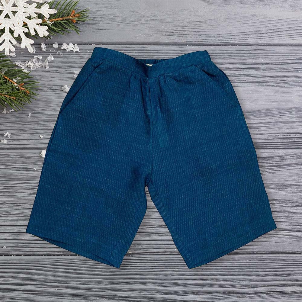 Quần lửng trơn cho bé gái bé trai lưng thun MamLa