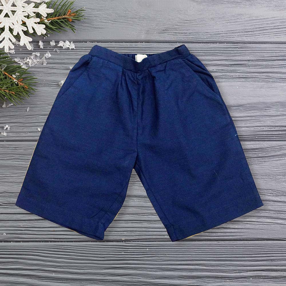 Quần lửng trơn cho bé gái bé trai lưng thun MamLa