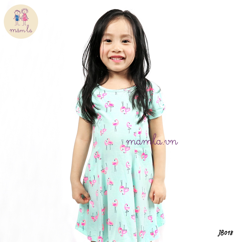 Váy đầm thun bé gái nhiều mẫu Jumping Beans xuất xịn MamLa