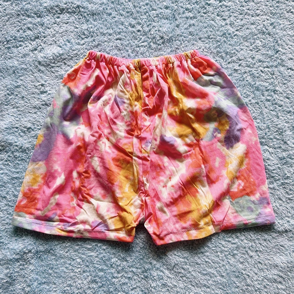 Quần đùi bé trai bé gái thun cotton co giãn nhiều họa tiết ngẫu nhiên MamLa