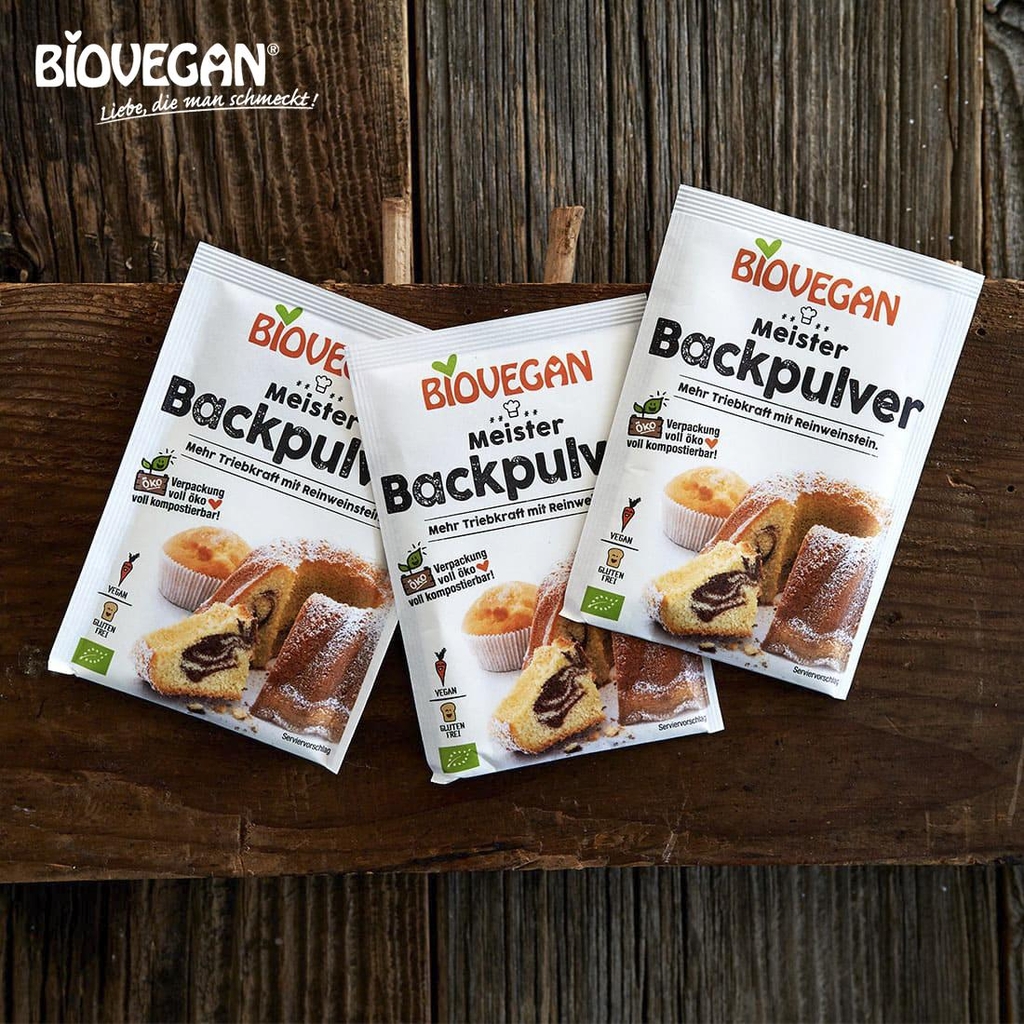 Bột nở hữu cơ cao cấp Biovegan 17g Bột nở hữu cơ cao cấp Biovegan 17g