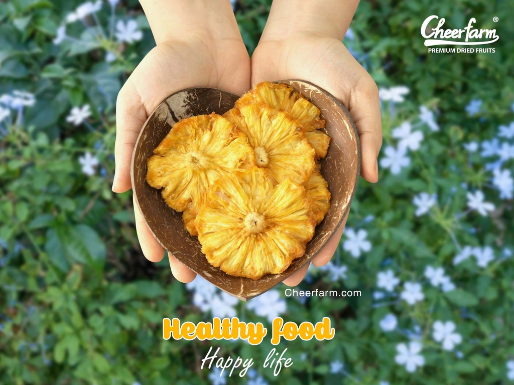 Dứa sấy tự nhiên không đường 100g