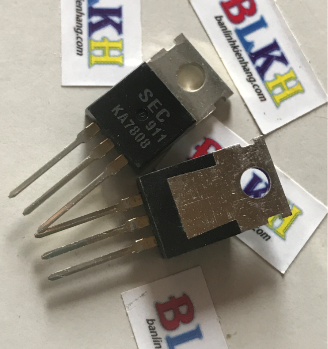 3 IC nguồn KA7808 7808 TO-220 chính hãng SEC