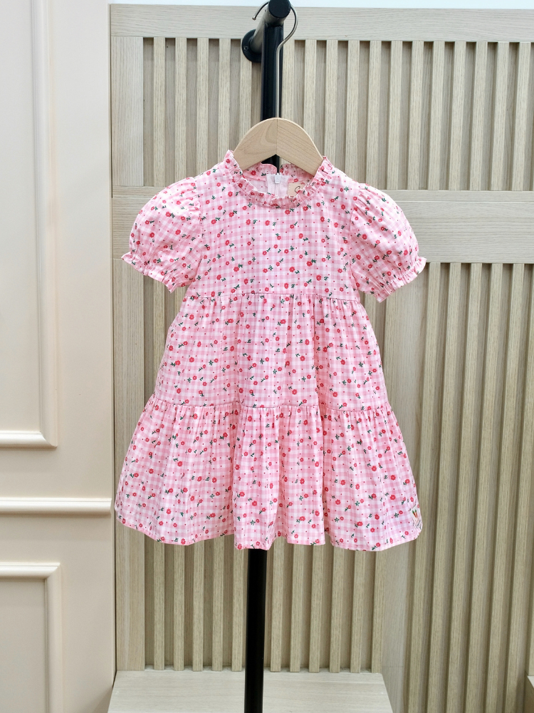 Váy caro hồng dáng chữ A chất liệu vải trượt không nhăn sản phẩm hot trend  phù hơp đi làm đi chơi thiết kế ByMoon - Tìm Voucher