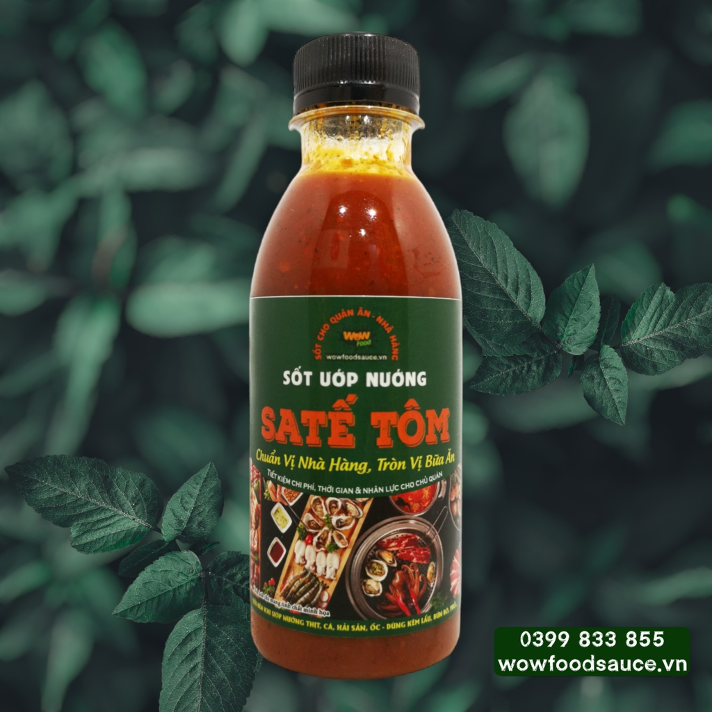 SỐT ƯỚP SA TẾ TÔM