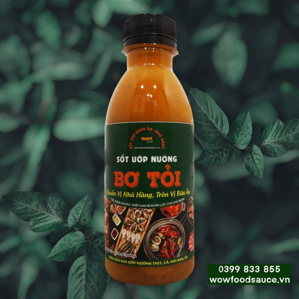 SỐT ƯỚP BƠ TỎI