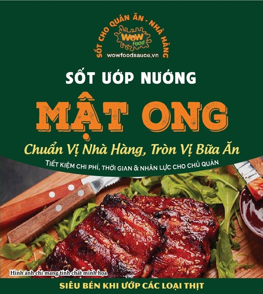 SỐT ƯỚP MẬT ONG