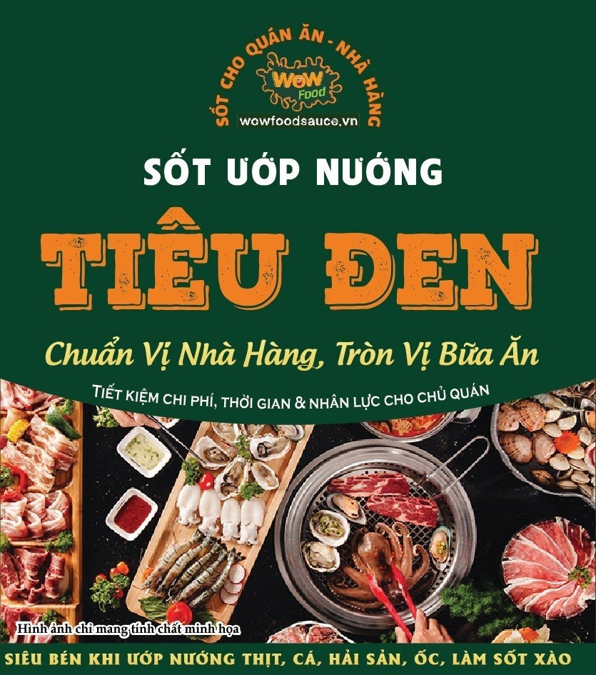 SỐT ƯỚP TIÊU ĐEN
