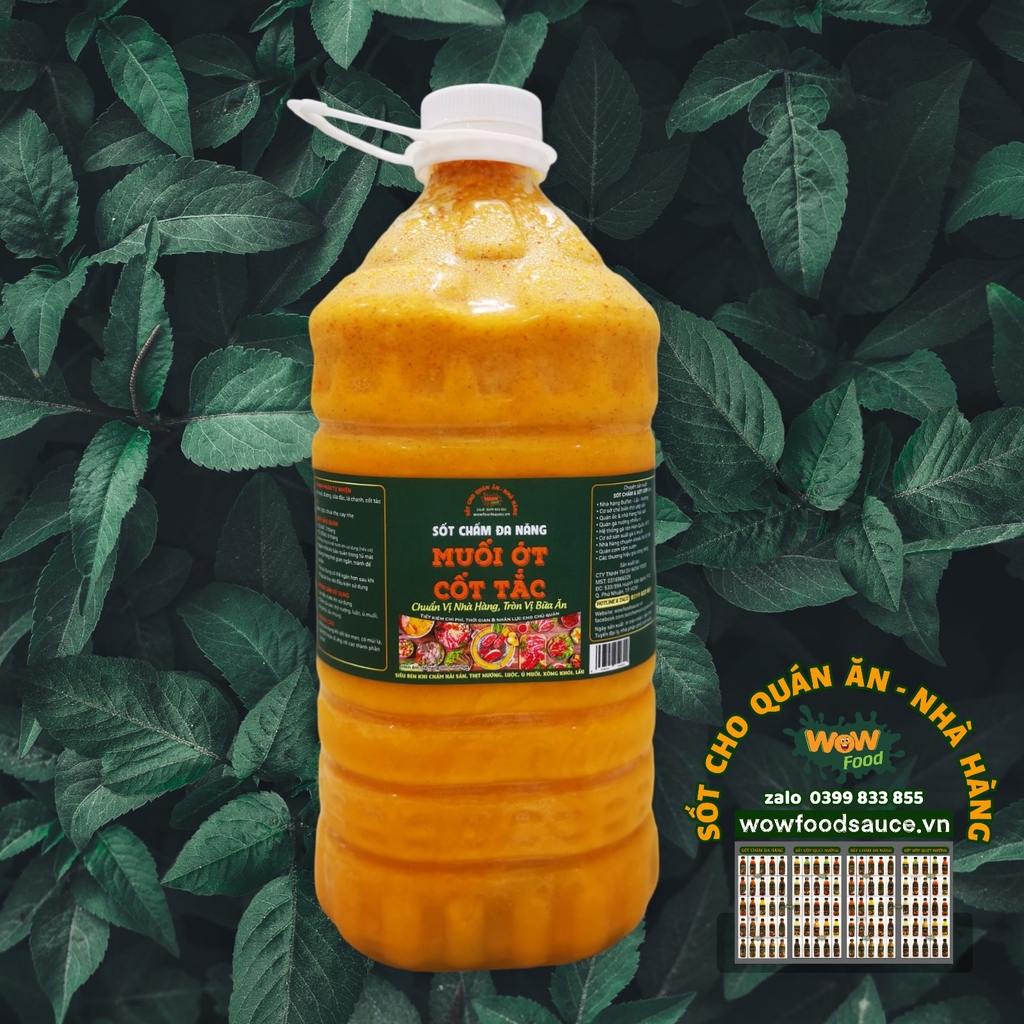 SỐT CHẤM MuỐI ỚT CỐT TẮC