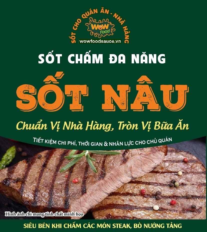 SỐT NÂU (STEAK - BÒ NÉ)