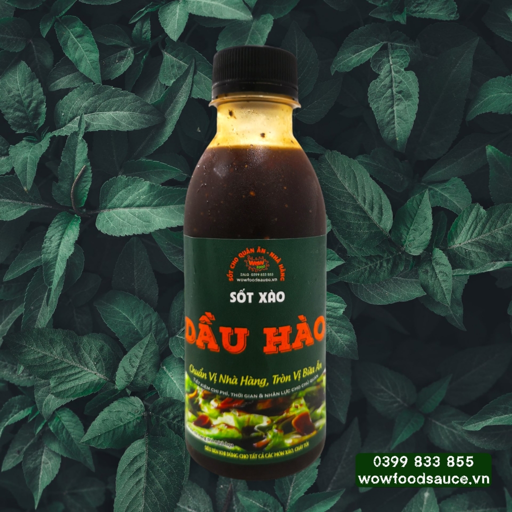 SỐT XÀO DẦU HÀO
