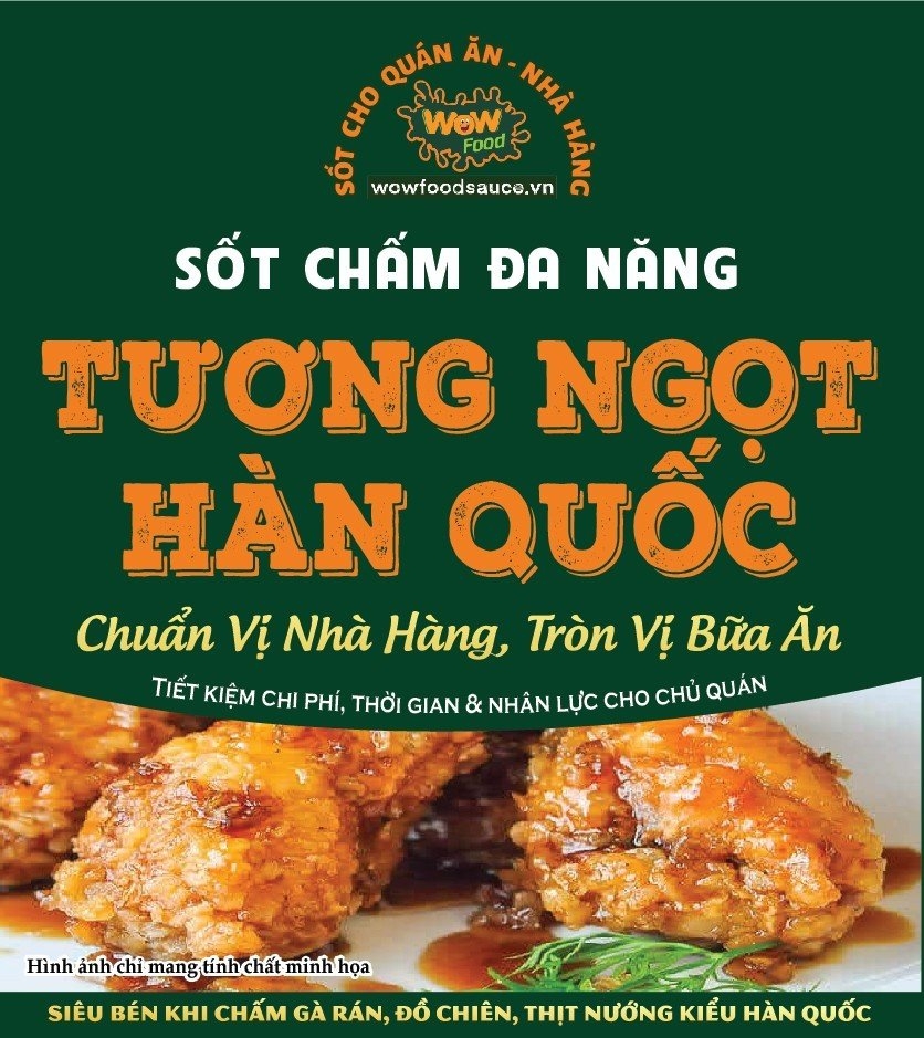 SỐT CHẤM TƯƠNG NGỌT HÀN QuỐC