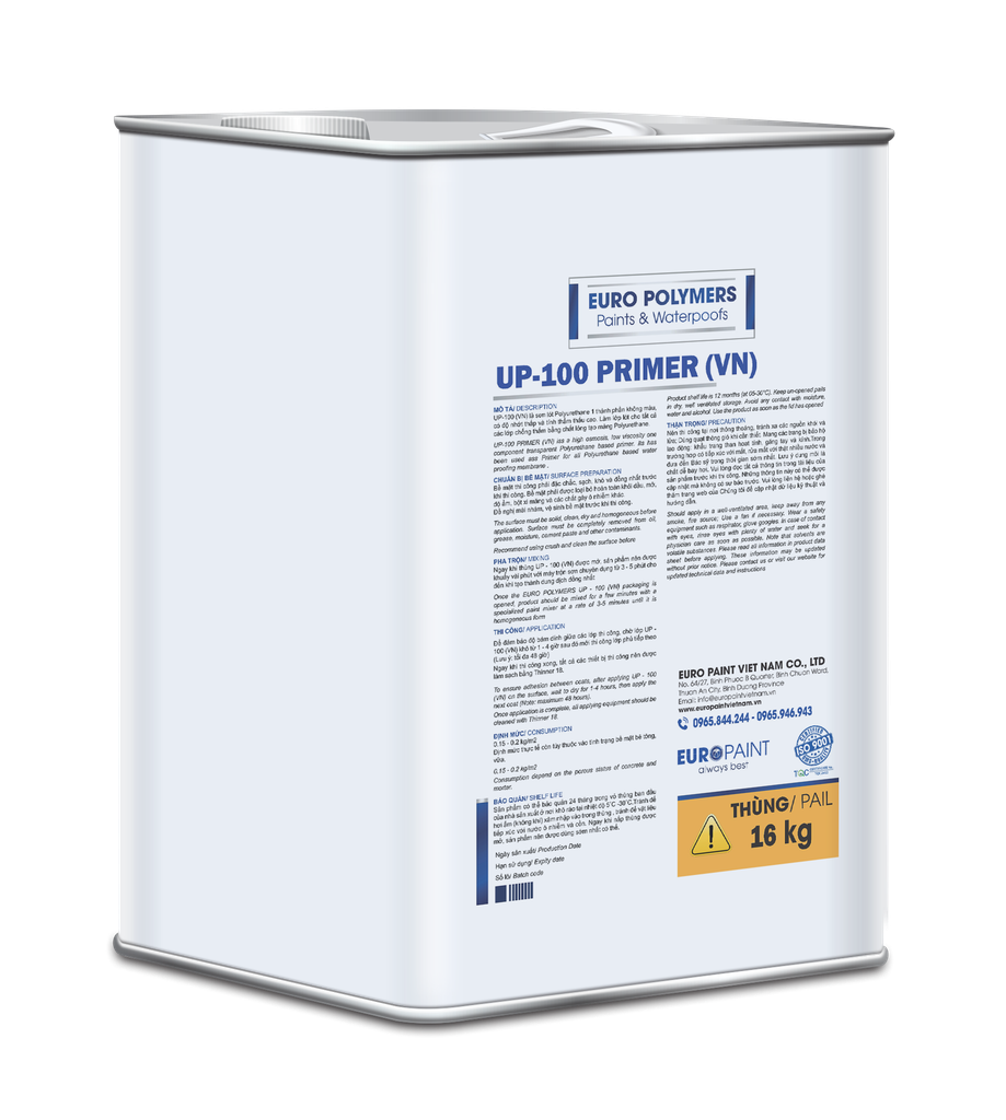EURO POLYMERS UP-100 PRIMER VN