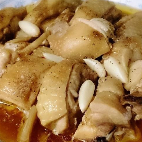 Gà Hấp Hành/Tỏi