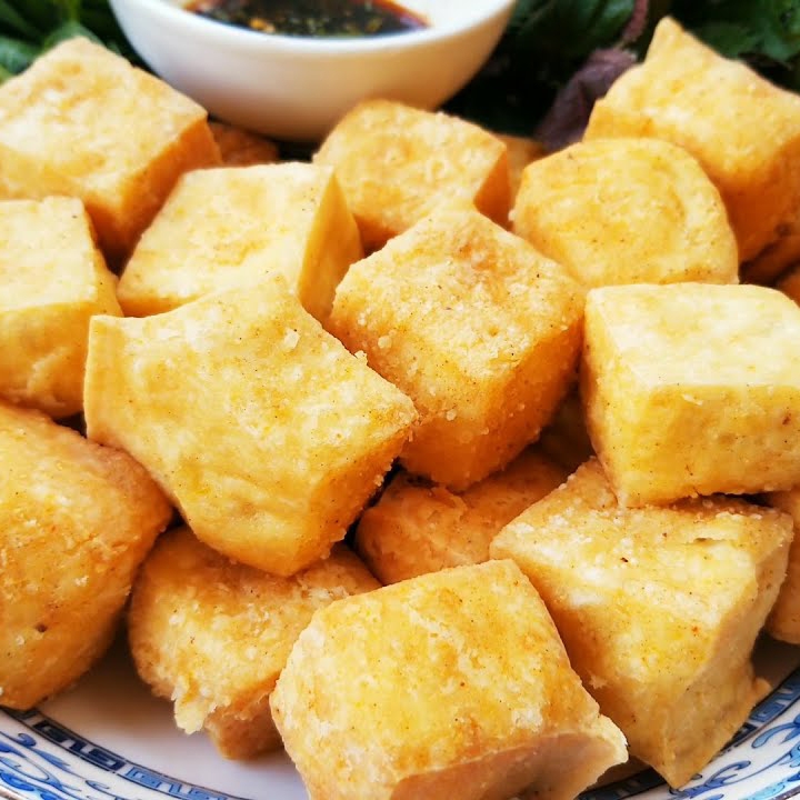 Tàu Hủ Non Chiên Sả/Giòn