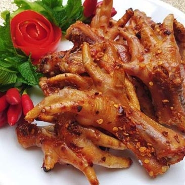 Chân Gà Nướng Muối Ớt